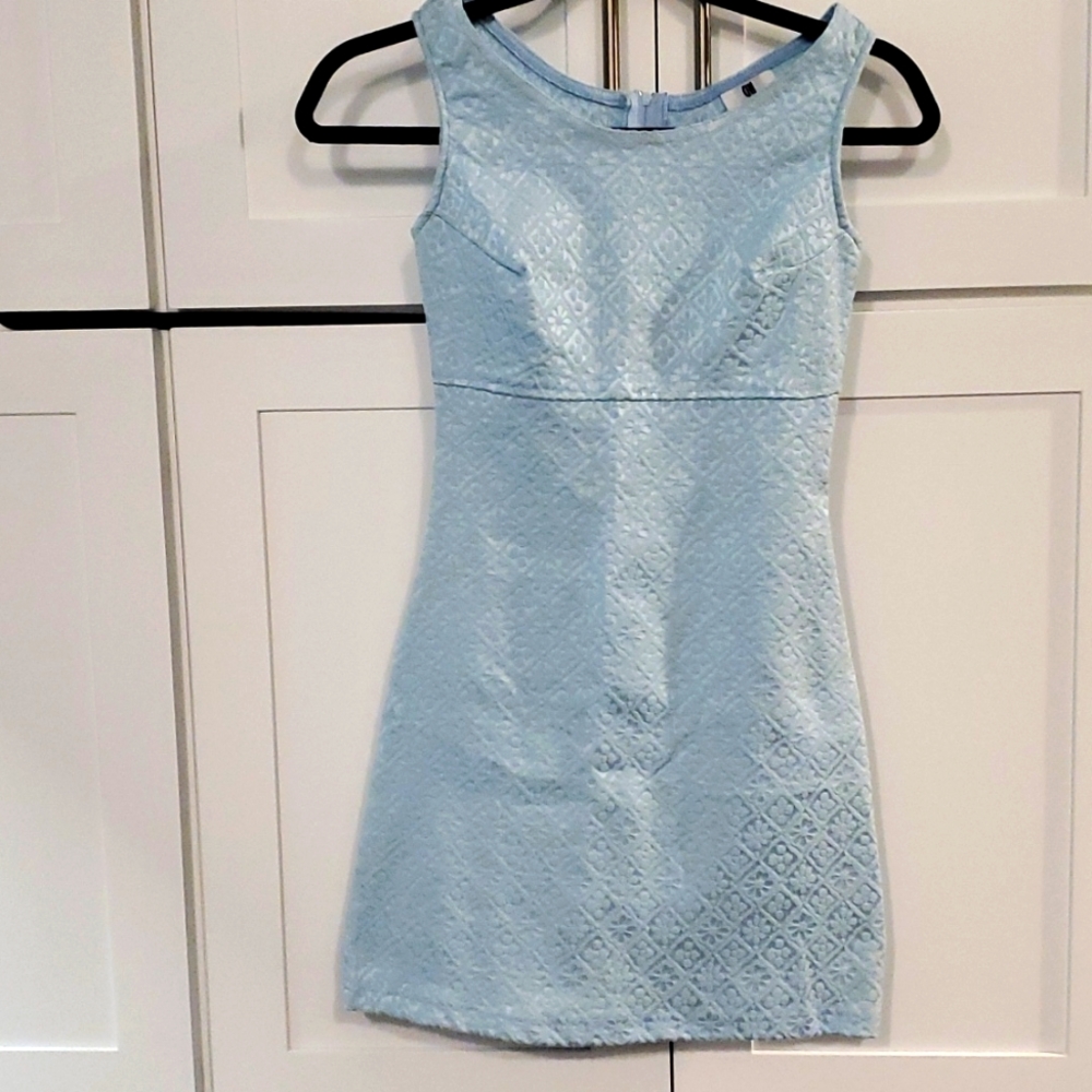 2 Items for $15! Un Deux Trois blue dress XS
